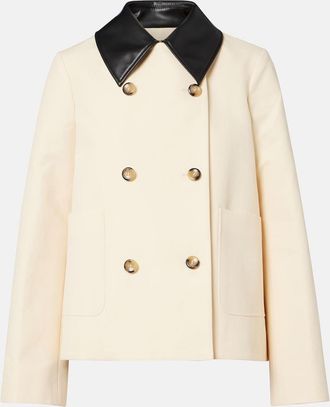Altuzarra Harburg double-breasted cotton jacket