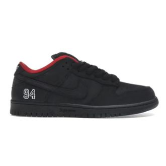Nike Fitness, Heren, Zwart, 43 EU, SB Dunk Low Supreme 94