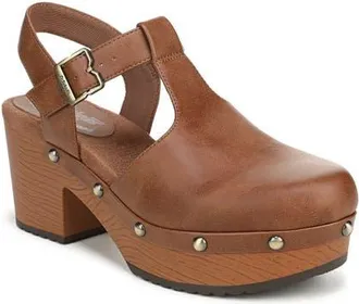 Dr. Scholls Classic Day Slingback Platform Clog in Honey Brown at Nordstrom, Size 7.5