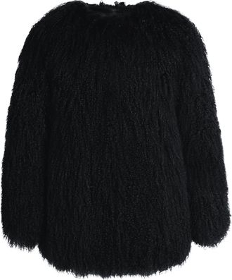 Wanan Luxury Cappotto Lovley Nero in Mongolia-Donna
