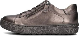 Hartjes Brons Lage Sneakers Dames Phil - Dames - Sneakers - Bruin - 42 EU - Leer - Schoenen