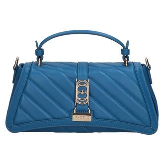 La Carrie Plumar Medium Leather Bag - Dames - Handtassen - Blauw - ONE Size - Leer - Tassen