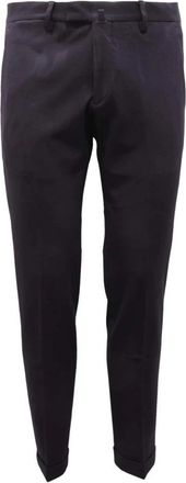 BRIGLIA 1949 Active Jersey Slim Broeken - Heren - Nette broeken - Blauw - 3XL - Broeken