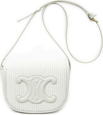 Celine Folco Cuir Triomphe Bag schoudertas