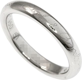 Van Cleef & Arpels Platinum 950 Band Ring (Pre-Owned)