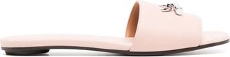 Alexander McQueen Sandali con cinturino a T - Rosa