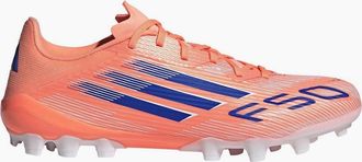 adidas Mens F50 League 2G 3 Firm Ground Lace Up Sneakers - Orange/Orange - Size: 10.5