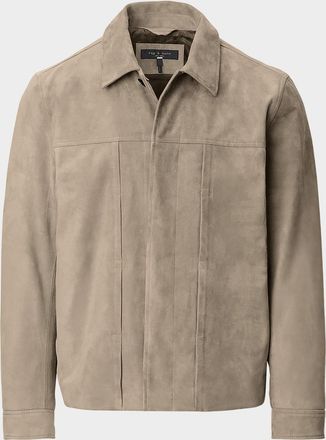 Rag & Bone Men & apos;s Dwight Suede Shirt Jacket