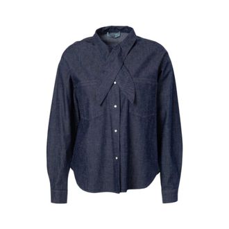 Jcsophie Plum Blouse - Dames - Blouses & Shirts - Blauw - Maat: S Katoen