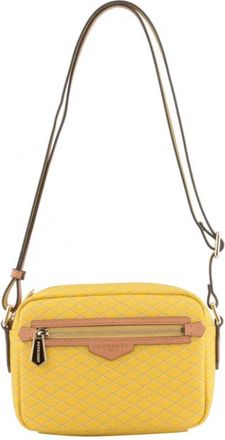 Pourchet Tassen, Dames, Geel, ONE Size, Leer, Le Petit port&eacute; travers