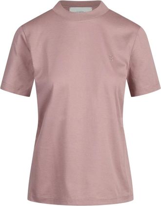 Ballantyne Katoenen T-shirt - Dames - Tops - Roze - Maat: L Katoen