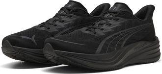 Puma Laufschuh PUMA DARTER PRO 2, Gr. 44,5, puma schwarz, flat schwarz gray, Textil, Schuhe Laufschuh