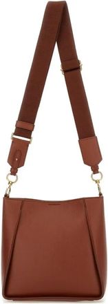 Stella McCartney Stella McCartney Hobo Bags - Shoulder Bag With Embossed Logo - Gr. unisize - in Rot - für Damen