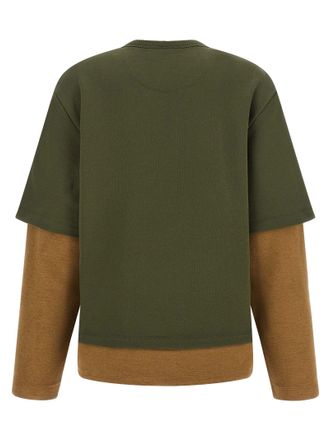 The Attico Sweatshirt - olive green