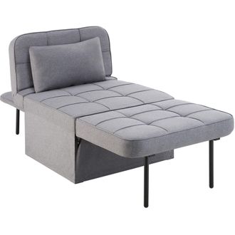 TecTake Sofa Bed Ponto in Grey