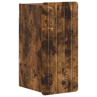 vidaXL Armario De Pared Para Ba&ntilde;o Zwolle Roble Ahumado 30 X 31 X 63 Cm Vidaxl