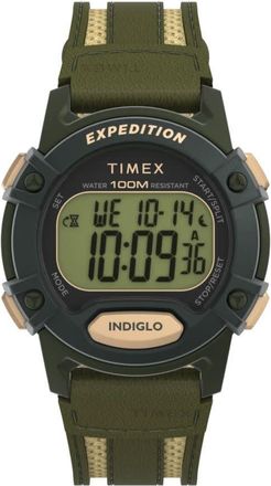 Timex Expedition Quartz Digital Green Dial Mens Watch TW4B30300