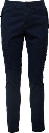 Stone Island Slim-Fit Cargo Pants with Hidden Pockets and Badge Detail