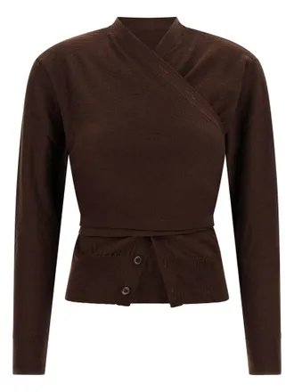 Christophe Lemaire Cardigan - Brown