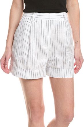 Rag & Bone Celia Stripe Linen-Blend Short