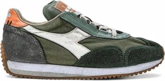 Diadora Dirty Stone Wash Heritage Sneakers - Heren - Sneakers - Veelkleurig - 45 1/2 EU - Su&egrave;de - Schoenen