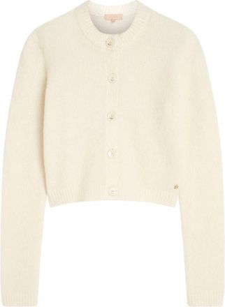 JOSH V Off White Patty Vest Stijlvolle Top - Dames - Vesten - Wit - M - Truien & Vesten
