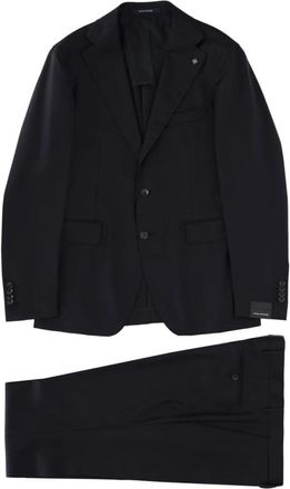 Tagliatore Vesuvio Pak - Heren - Business pakken - Blauw - L - Wol - Kostuums