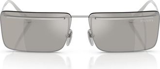 Prada Sunglasses Prc53 S 1 Bc60 N Silver/Light Gray Mirrored Men