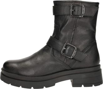 Red-Rag Enkellaarsjes Plat - Dames - Enkellaarsjes - Zwart - 39 EU - Schoenen