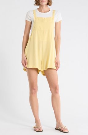 Billabong Pipeline Romper in Retro Yellow at Nordstrom Rack, Size X-Small