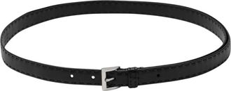 Prada Cintura Belt - Dames - Riemen - Zwart - 90 CM - Leer - Accessoires