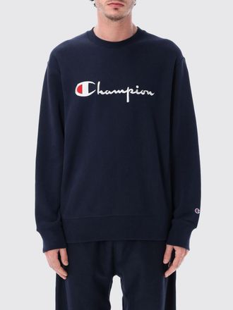 Champion Felpa girocollo in misto cotone con logo