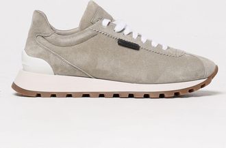 Brunello Cucinelli Su&egrave;de Sneakers Casual Lowtop
