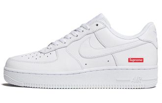 Nike x Supreme Air Force 1 Low Box Logo - White CU9225-100