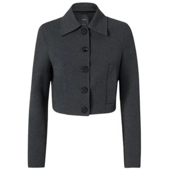 Pinko Mujer, Chaquetas, Gris, Talla: S