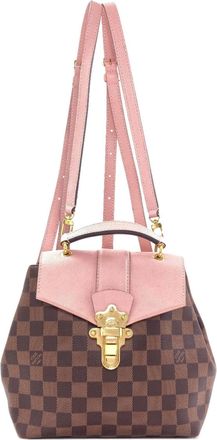 Louis Vuitton Damier Canvas Ebene Magnolia Damier Canvas Backpack (Pre-Owned)