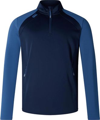 Canterbury Of New Zealand Unisex Adult Elite Quarter Zip Pullover (Navy) - Size X-Large