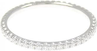 Cartier White Gold White Gold (18K) Band Ring (Pre-Owned)