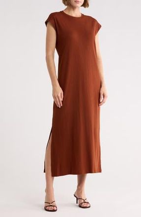 FRNCH Antonella T-Shirt Dress in Marron Glace at Nordstrom Rack, Size X-Small