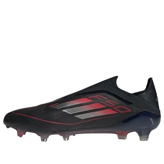 adidas F50 Elite Laceless FG Core Black Iron Metallic Lucid Red IE1215