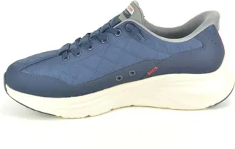 Skechers Schoenen, Heren, Blauw, 44 EU, Leer, Cosy Fit DZ Slip-in