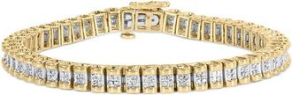House of Brilliance Haus Of Brilliance 14K 2.00 Ct. Tw. Diamond Link Bracelet