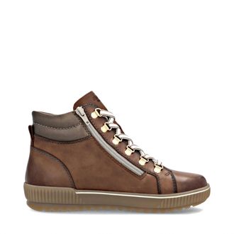 Remonte Womens Maditta 81 Sneaker In Brown Combi
