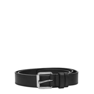 Comme Des Gar&ccedil;ons Cintur&oacute;n de Cuero Cl&aacute;sico - Accessories - unisex - Negro - S