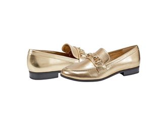 Bandolino Laly Womens Flat Shoes Gold : 5.5 M, Leather/Synthetic