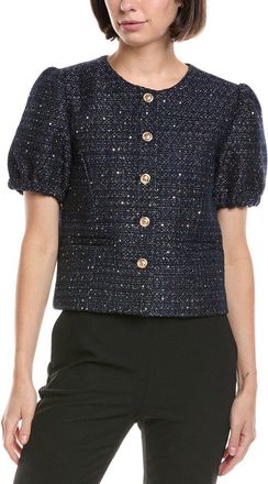 Nanette Lepore Tweed Cardigan