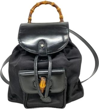 Gucci Zaino Pre-owned - - Pre-owned - Donna - Nero - ONE SIZE