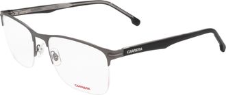 Carrera Mens 57 mm Grey Opticals