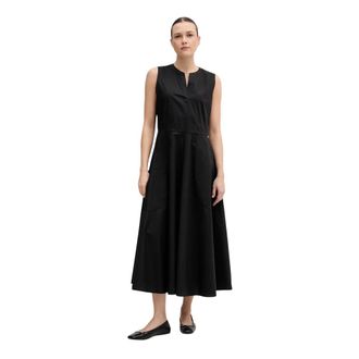 DKNY Dkny, Dames, Jurken, Zwart, Maat: XS Katoen