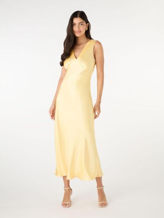 Omnes Iris Maxi Dress in Yellow